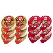 双11预售：虎邦 鲁西牛肉辣酱30g*6+虎皮蒜蓉辣酱30g*6