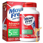 Schiff 旭福 Move Free 益节 维骨力氨糖软骨素钙片 绿瓶 180粒