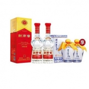 双11预售: 剑南春 水晶剑 52度 浓香型白酒 500ml *2瓶＋衡水老白干 青花手酿 62度 500ml＊2瓶