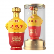 五粮液股份五粮宴 豪华版礼盒52度浓香型白酒 500ml*1瓶