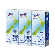 88VIP：Theland 纽仕兰 乳蛋白全脂纯牛奶 250ml*3盒*10件