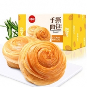 【百草味】全麦手撕面包整箱2斤