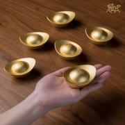 铜师傅 全铜真金鎏镀摆件