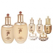 20点开始：WHOO 后 天气丹花献光彩套盒（水150ml+乳110ml+霜25ml+水25ml+乳25ml+精华液8ml+眼霜5ml）