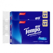 Tempo 得宝 无香系列 抽纸 4层90抽8包（160mm*195mm）