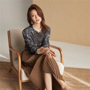 23日10点：ANNE KLEIN 安妮·克莱因 女士雪纺衬衫 BAD1241LJA