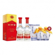 双11预售: 剑南春 水晶剑 52度 浓香型白酒 500ml *2瓶+衡水老白干 青花手酿 62度 500ml*2瓶