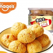 京东极速版：麦吉士 坚果小酥 榛子味200g*4罐