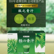 日本 SUNTORY 三得利 健康极之大麦若叶青汁粉 30包
