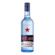 红星 绵柔8陈酿 蓝瓶 43度 清香型白酒 750ml