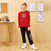 A21 男童宽松圆领羊毛衫 R411343005