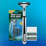 吉列 Gillette 威锋刮胡刀 (1刀架+3刀头)