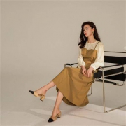 23日10点：ANNE KLEIN 安妮·克莱因 女士连衣裙 BAB2224SLF