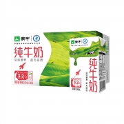 88VIP：蒙牛 纯牛奶 PURE MILK250ml*16包+陈克明 荞麦面 挂面 800g*2包
