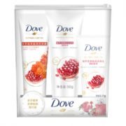 Dove 多芬 植萃系列石榴沐浴露+洗发水+身体乳旅行装（50G+50G+30ML）