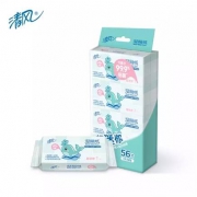 Breeze 清风 迷你湿厕纸 7片*8包+舒洁湿厕纸10券