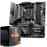 MSI 微星 B550M MORTAR 迫击炮 主板 搭 AMD 锐龙 Ryzen 7 5800X 板U套装