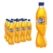 Coca-Cola 可口可乐 芬达 Fanta 橙味汽水 碳酸饮料 500ml*12瓶 整箱装