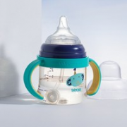 babycare ppsu吸管奶瓶 160ml 科里斯绿