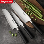 bayco 拜格 不锈钢菜刀3件套(菜刀+料理刀+水果刀)