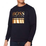 国内949元！BOSS Hugo Boss 雨果·博斯 Salbo 1 男士套头运动卫衣50434921  直邮含税到手￥491.4