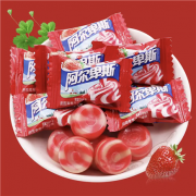 京东极速版：阿尔卑斯 牛奶硬糖 混合口味 500g 约130颗