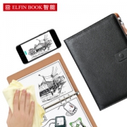 ELFIN BOOK X系列 智能可重复书写笔记本子 A5/140页 商务黑