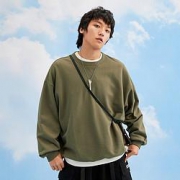 20日10点、限3000件：Semir 森马 男士圆领加绒卫衣 19D420161202