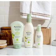 无油、无皂基！Aveeno 艾维诺 大豆亮肤焕颜保湿洁面乳200mL*3瓶装