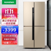 Ronshen 容声 BCD-456WD11FP 对开门冰箱 456L 钛空金