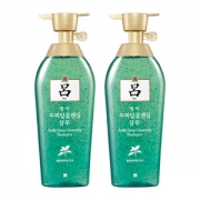 韩国原装进口 Ryo绿吕 舒盈清润控油无硅油洗发水 400ml*2瓶