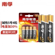 NANFU 南孚 LR6 5号碱性电池 1.5V 4粒装