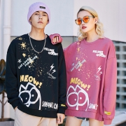 聚划算百亿补贴：衣品天成 西蒙的猫联名 套头卫衣 情侣装 BMA005-1