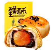 京东极速版：比比赞 蛋黄酥213g  休闲零食
