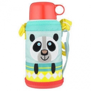 1日0点：TIGER 虎牌 MBJ-C06C-CP 儿童保温杯 杯盖款 600ml 大熊猫