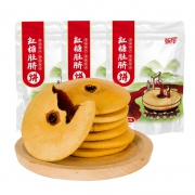 甄伴 红糖肚脐饼200g*3件 潮汕小吃