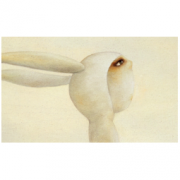 仟象映画 杨曌 竖版卧室卡通壁画A款《最理想的飞行器》70x80cm 油画布 浅木色实木框