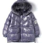 限量、限时：高梵 大毛领品质羽绒服