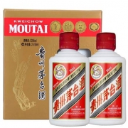 29日17点30：贵州茅台酒 飞天茅台 小酒版 53度 50ml*2瓶 盒装 酱香型 白酒