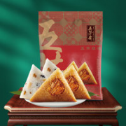 WU FANG ZHAI 五芳斋 蛋黄猪鲜肉粽100g猪肉粽2只+100g彩豆2只