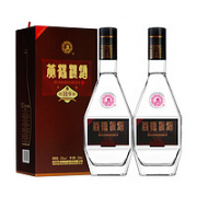 黄鹤楼 经典 H9 53%vol 清香型白酒 500ml*2瓶 双支装