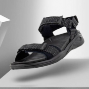 国内¥1047！ECCO 爱步 X-trinsic 全速系列 男士轻便减震沙滩凉鞋 880704