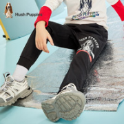 Hush Puppies 暇步士 男童时尚针织长裤