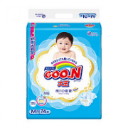20日20点！GOO.N 大王 维E系列 婴儿纸尿裤 M74片