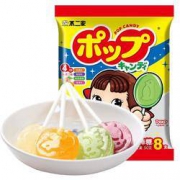 京喜APP：FUJIYA 不二家 棒棒糖8支50g-水果4口味*1袋