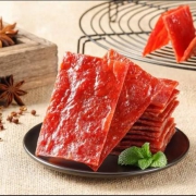 京喜：华味亨 100g肉脯*2袋 原味肉脯 独立包装