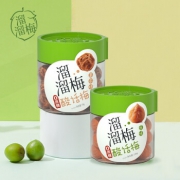 PLUS会员：LIUM 溜溜梅 酸话梅 136g*2罐装