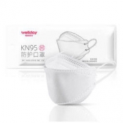 WELLDAY 维德 KN95鱼型 立体防护口罩 10只