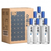 PLUS会员：LUZHOULAOJIAO 泸州老窖 泸州白瓶酒 52%vol 浓香型白酒 500ml＊6瓶 整箱装