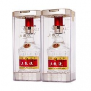 京喜APP：WULIANGYE五粮液52度普五浓香型白酒500mL＊2瓶